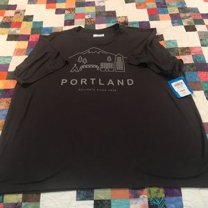 Men’s Columbia 2 XL t-shirt, dark gray